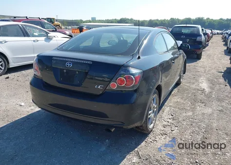 2010 Scion Tc z USA, uszkodzony, nr VIN JTKDE3B72A0307646